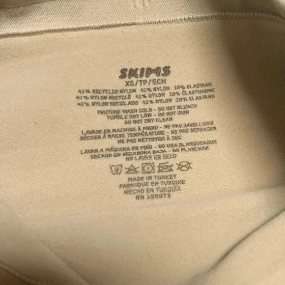 Skims Women’s Size XS Seamless Sculpt High-Waisted Brief in Clay - Picture 5 of 7
